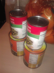 Image of canned green beans