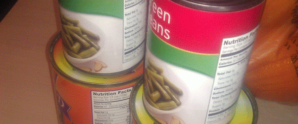 Image of canned green beans